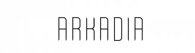 Arkadia  font caratteri gratis