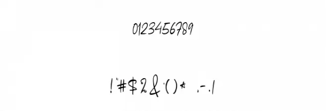 Arkania Font OTHER CHARS