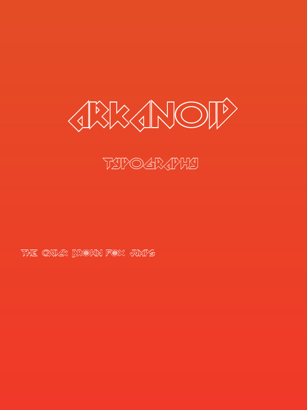 Arkanoid Poster