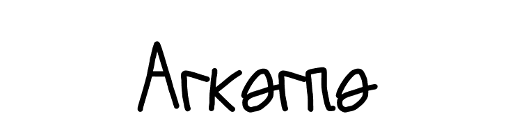 Arkarna  font caratteri gratis