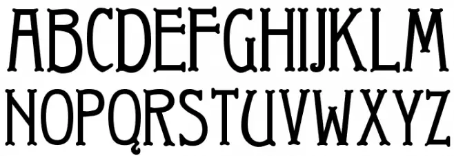 Arkhive フォント 大文字