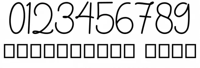 Arkina Font OTHER CHARS