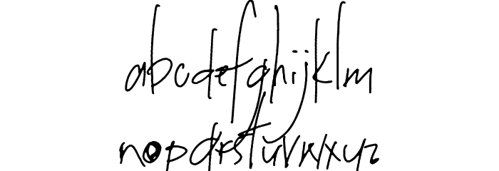Arkinthor Hands Alternates Light Caratteri MINUSCOLO