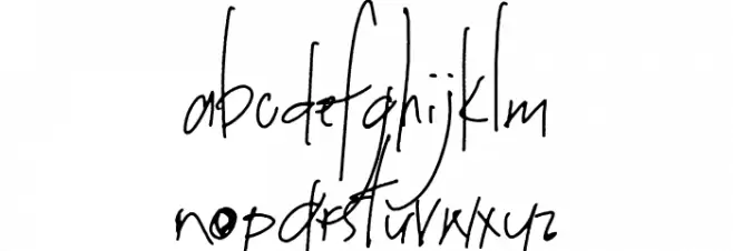 Arkinthor Hands Alternates Light Schriftart Kleinbuchstaben