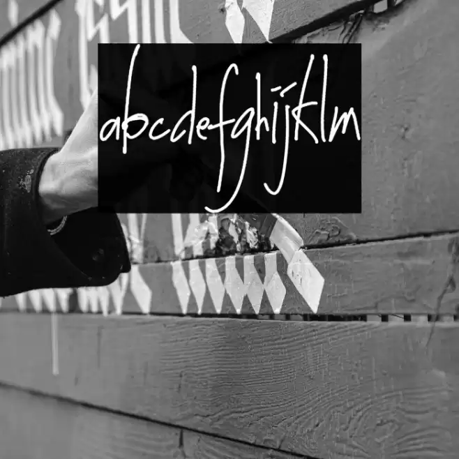 Arkinthor Hands Alternates Font examples