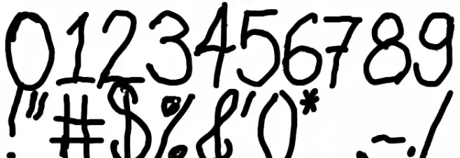 Arkinthor Hands Caps Heavy Font OTHER CHARS