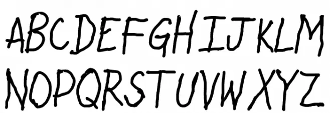 Arkinthor Hands Caps Heavy Schriftart Kleinbuchstaben