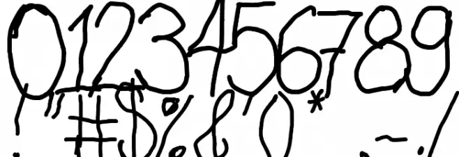 Arkinthor Hands Heavy Font OTHER CHARS