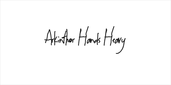 Arkinthor Hands Heavy Logo