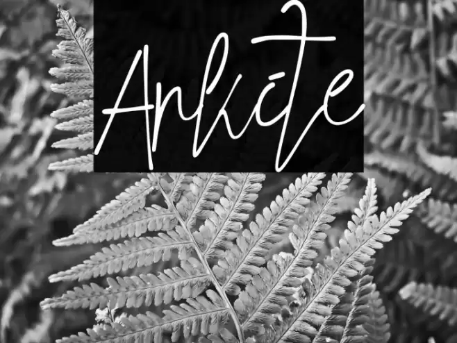 Arkite Font examples