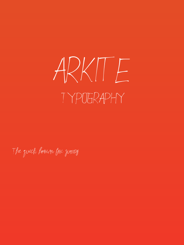 Arkite Poster