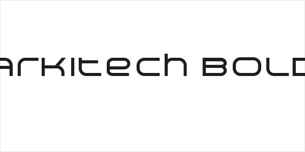 Arkitech Bold Logo