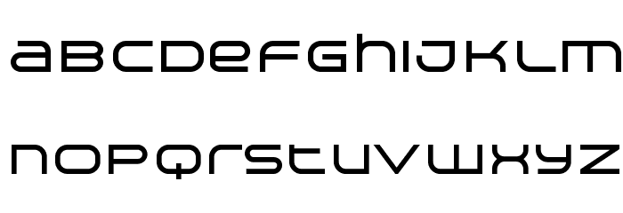 Arkitech Bold Font LOWERCASE