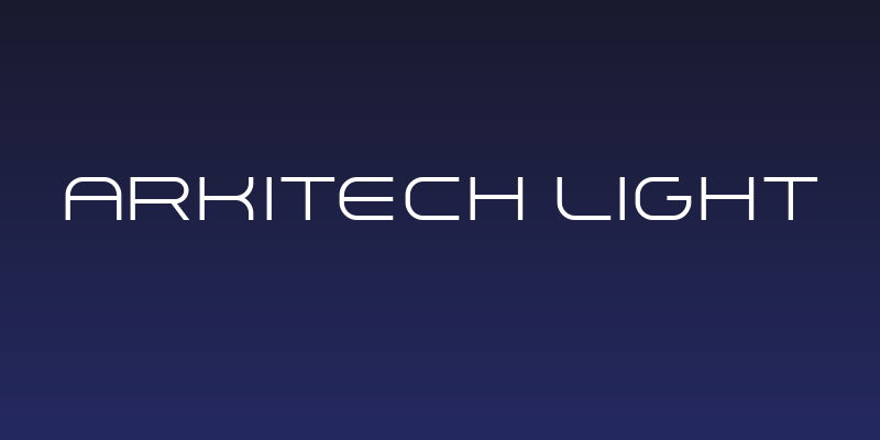 Arkitech Light Social Header