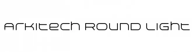 Arkitech Round Light  baixar fontes gratis