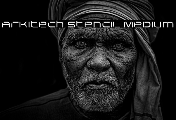Arkitech Stencil Medium Example 1
