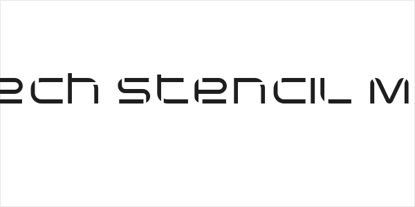 Arkitech Stencil Medium Logo