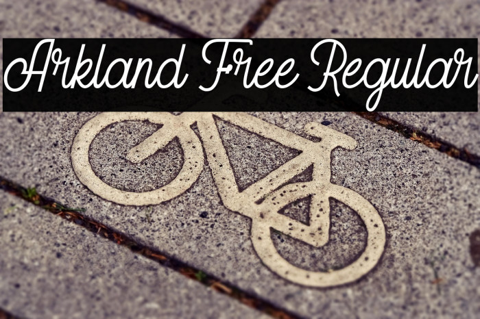 Arkland Free Regular Example 2