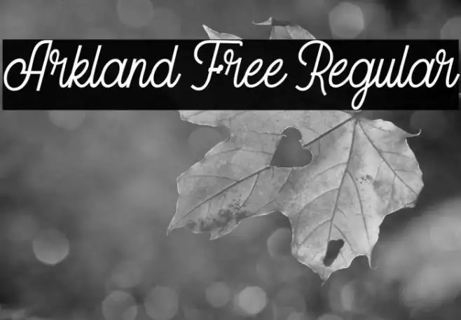 Arkland Free Regular Example 3