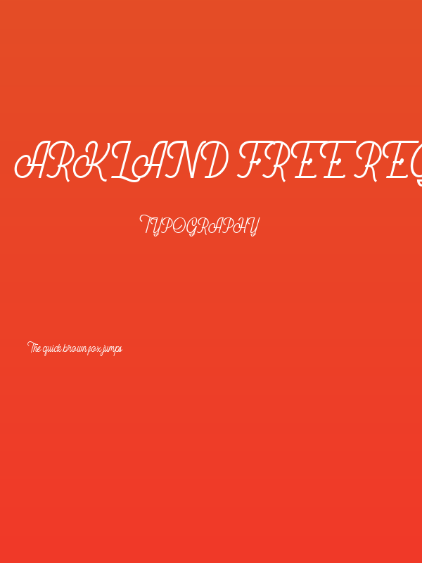 Arkland Free Regular Poster