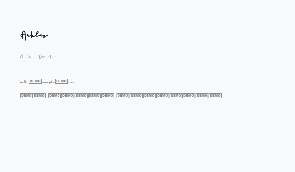 Arkley Business Card