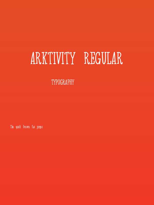Arktivity Regular Poster