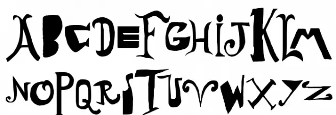 Arlequin 字体 大写