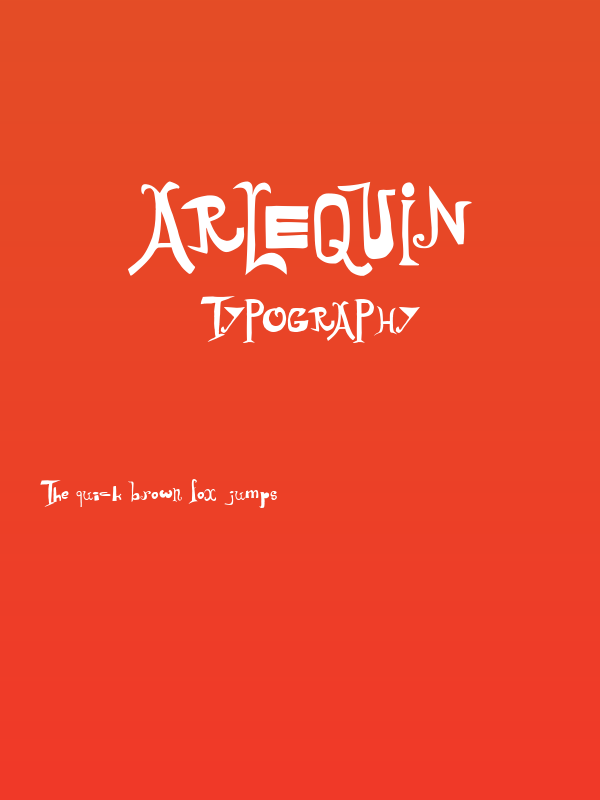 Arlequin Poster