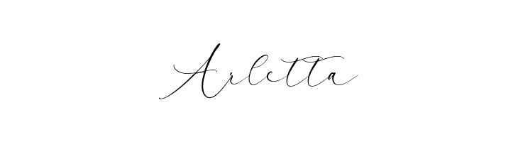 Arletta  नि: शुल्क फ़ॉन्ट्स डाउनलोड