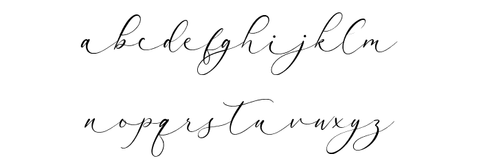 Arletta Font LOWERCASE