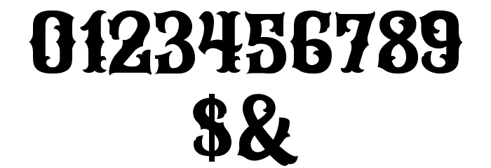 ArlingtonDEMO Font OTHER CHARS