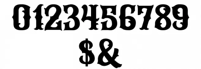 ArlingtonDEMO Fuentes OTROS CHARS