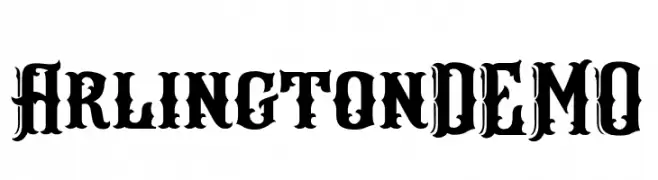 ArlingtonDEMO  تنزيل الخطوط