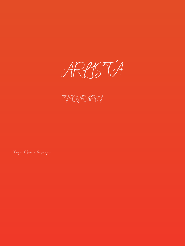 Arlista Poster