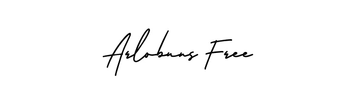 Arlobuns Free  フリーフォントのダウンロード