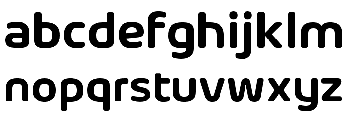 Arlon SemiBold DEMO Font LOWERCASE