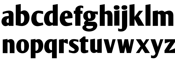 ArmWrestler Bold Font LOWERCASE