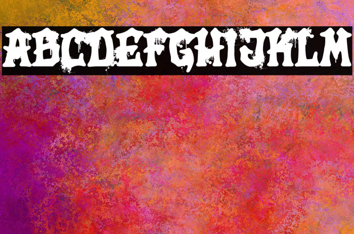 Arma Blanca BCN Font examples