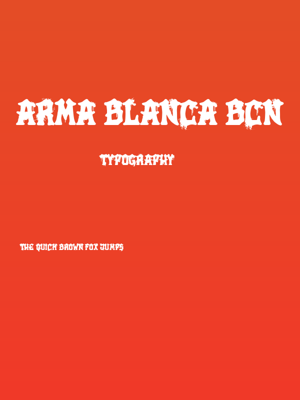 Arma Blanca BCN Poster