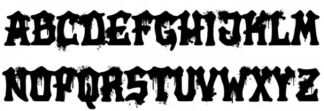 Arma Blanca BCN Fonte MINÚSCULAS