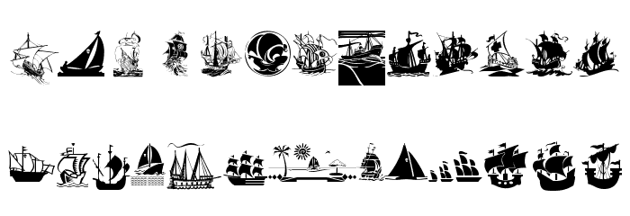 ArmadaPirata Font LOWERCASE