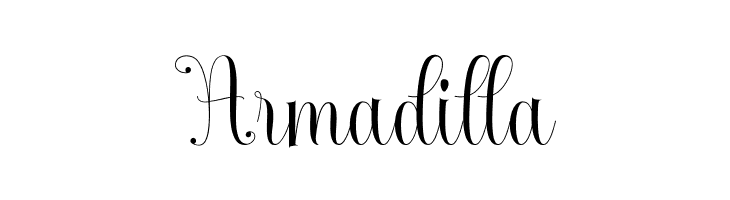 Armadilla  नि: शुल्क फ़ॉन्ट्स डाउनलोड
