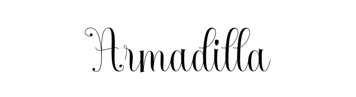 Armadilla  नि: शुल्क फ़ॉन्ट्स डाउनलोड