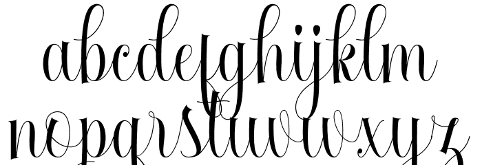 Armadilla Font LOWERCASE