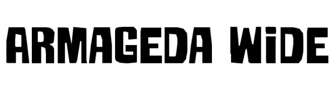 Armageda Wide  免费字体下载