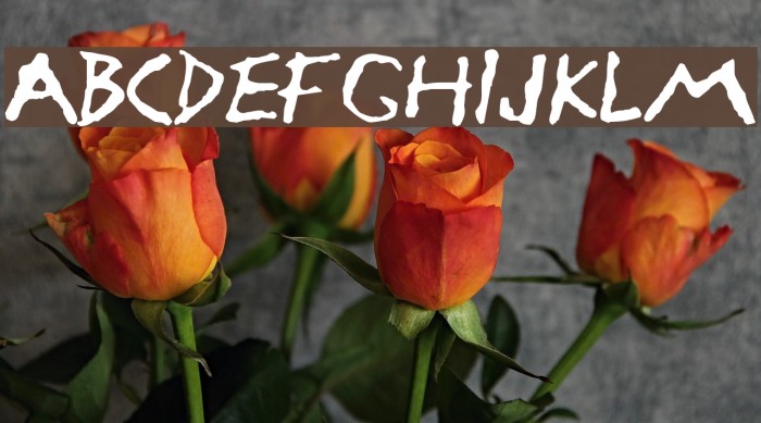 Armageddon Font examples