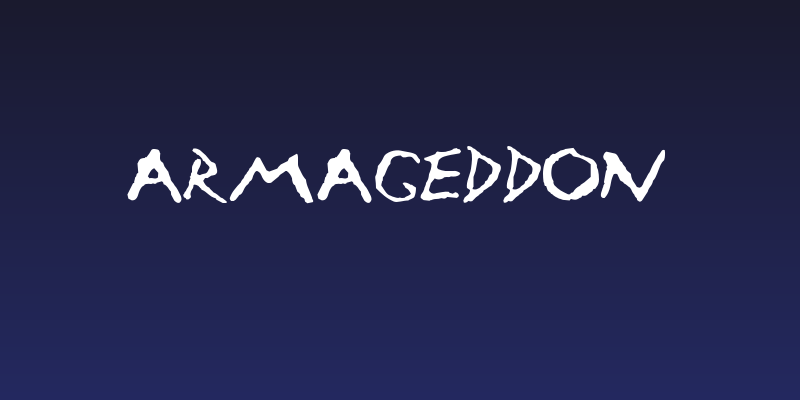 Armageddon Social Header