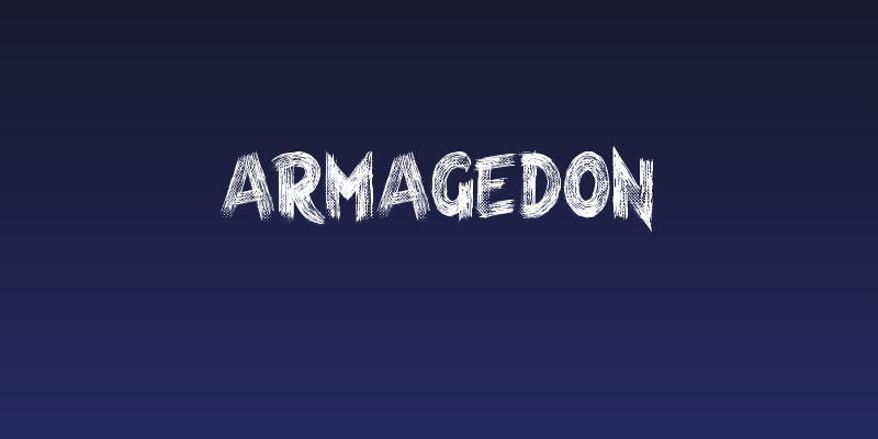 Armagedon Social Header