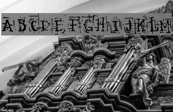 Armaggedon Industrial Font examples