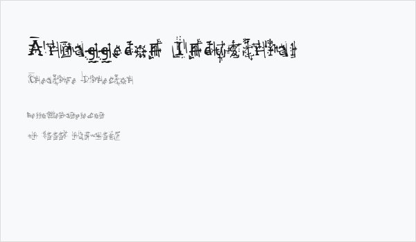 Armaggedon Industrial Business Card